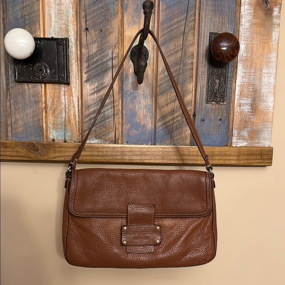 Kate Spade Tan Leather Shoulder Bag- great fall bag! - Picture 5 of 9